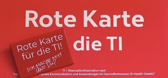 Rote Karte für die TI Rote Karte für die TI